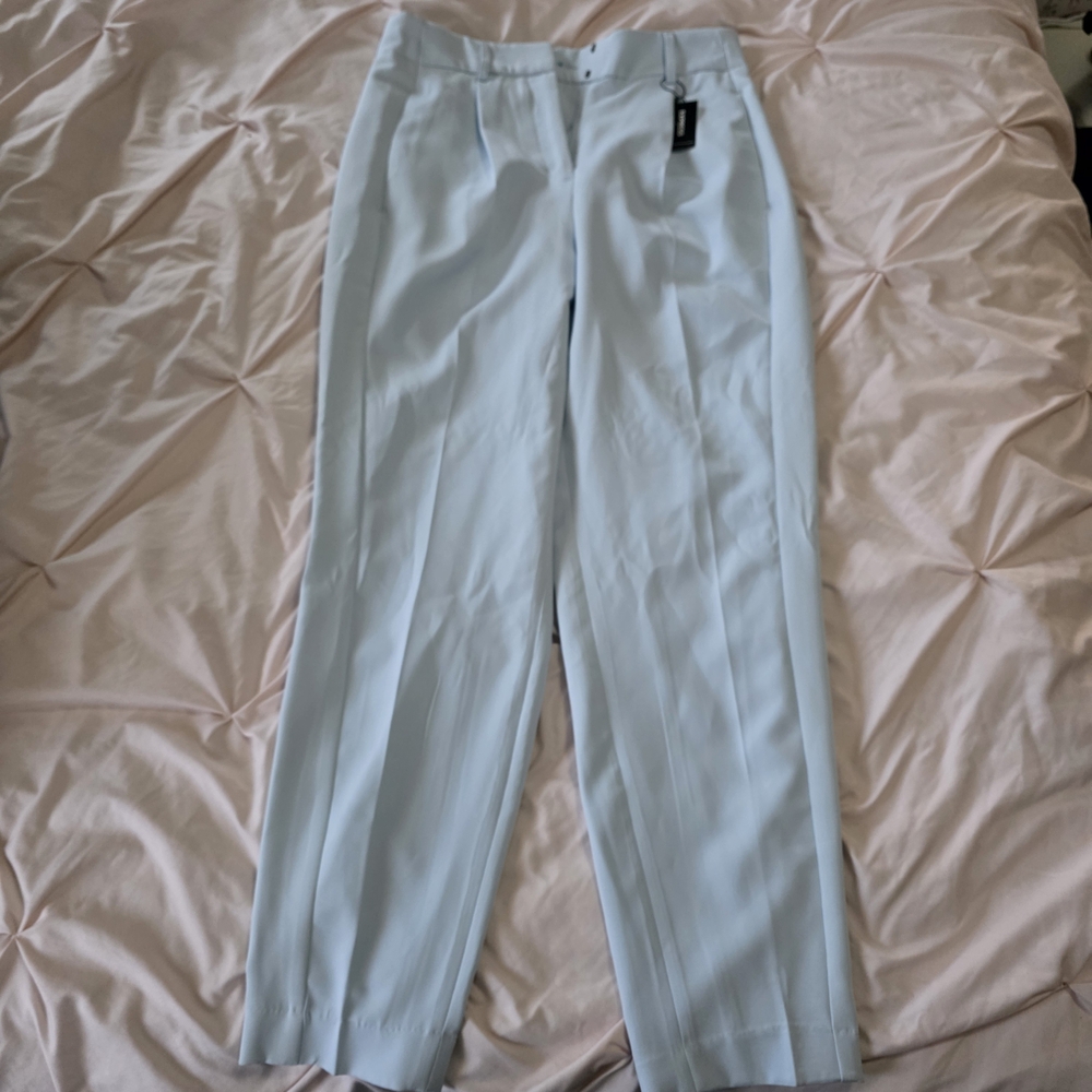 Express Women's Soft Blue Dress Pants